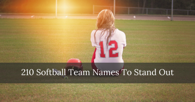 Best Softball Team Names