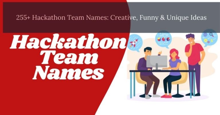 Hackathon Team Names